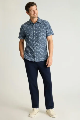 Abbottonate il vostro stile con la camicia Riviera Short Sleeve Shirt di Bonobos