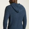 Acquista la felpa con cappuccio in cotone e cashmere Sunset