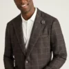 Blazer da uomo in lana e cashmere di Bonobos | Modello di lusso in lana e cashmere