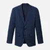 Blazer in lana italiana ad alte prestazioni Taglie forti