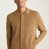 Bomber da uomo in maglia di Bonobos | Stile bomber in maglia di lana merino