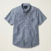 Camicia a maniche corte in maglia Oxford