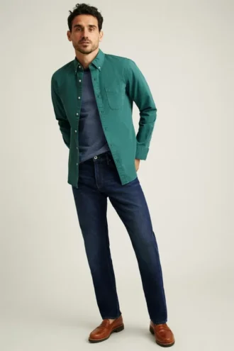 Camicia Bedford da tutti i giorni con bottoni Bonobos, classica e comoda