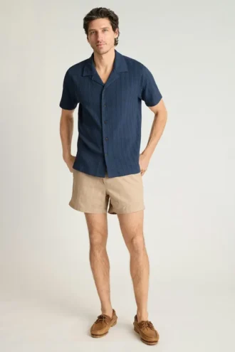 Camicia Cabana da uomo di Bonobos | Vestibilità boxy elasticizzata | Stile casual