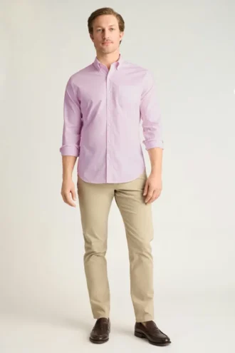 Camicia casual elasticizzata: camicia in cotone con bottoni Bonobos