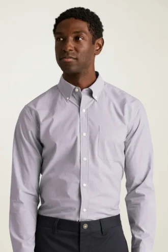 Camicia casual elasticizzata: camicia in cotone con bottoni Bonobos