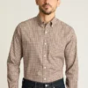 Camicia casual elasticizzata: camicia in cotone con bottoni Bonobos