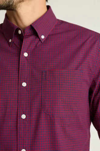 Camicia casual elasticizzata: camicia in cotone con bottoni Bonobos