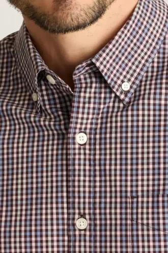 Camicia casual elasticizzata: camicia in cotone con bottoni Bonobos