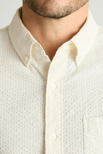 Camicia casual elasticizzata: camicia in cotone con bottoni Bonobos