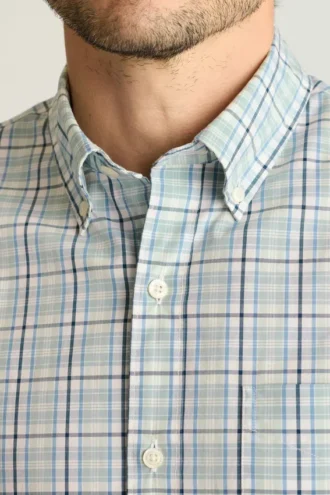 Camicia casual elasticizzata: camicia in cotone con bottoni Bonobos