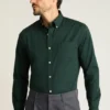 Camicia casual elasticizzata: camicia in cotone con bottoni Bonobos