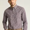 Camicia casual elasticizzata: camicia in cotone con bottoni Bonobos