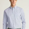 Camicia casual elasticizzata: camicia in cotone con bottoni Bonobos