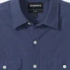 Camicia con doppia tasca testurizzata