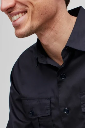 Camicia da campeggio con tasche oversize