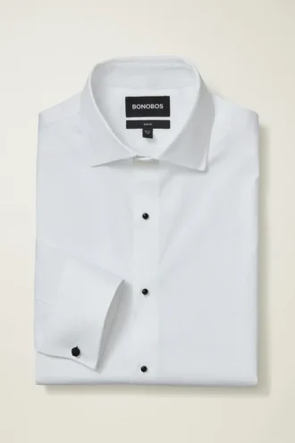 Camicia da smoking elasticizzata Empire – Athletic Fit