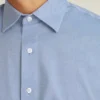 Camicia da ufficio e da cena – Camicia button-down da indossare fuori dai pantaloni