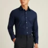 Camicia da ufficio e da cena – Camicia button-down da indossare fuori dai pantaloni