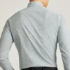 Camicia da ufficio e da cena – Camicia button-down da indossare fuori dai pantaloni