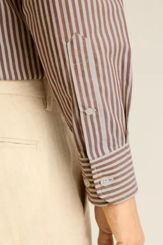 Camicia da uomo con colletto all’italiana di Bonobos | Vestibilità Cooper casual raffinata