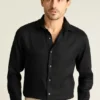 Camicia da uomo con colletto all’italiana di Bonobos | Vestibilità Cooper casual raffinata