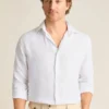 Camicia da uomo con colletto all’italiana di Bonobos | Vestibilità Cooper casual raffinata