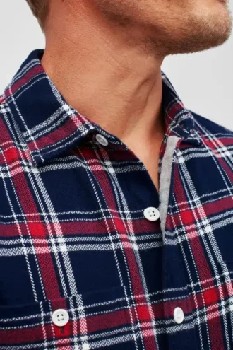 Camicia da uomo in flanella