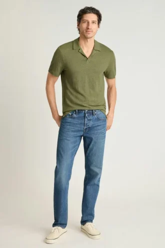 Camicia da uomo in lino