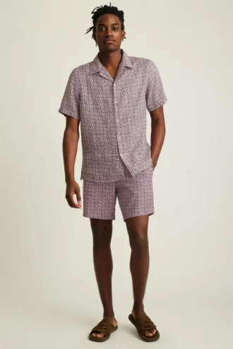 Camicia da uomo in lino Riviera Cabana