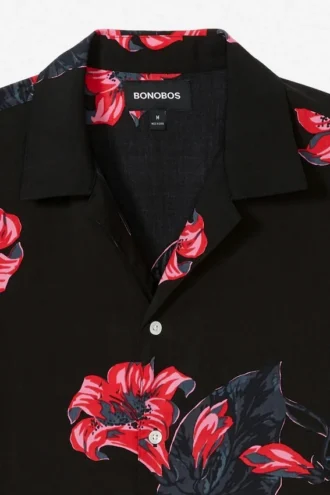 Camicia dal taglio morbido con collo alla campana Taglie forti