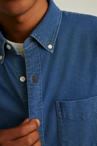 Camicia in denim per tutti i giorni