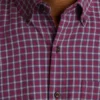 Camicia in flanella leggera elasticizzata