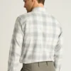 Camicia in flanella leggera elasticizzata
