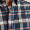 Camicia in flanella leggera elasticizzata