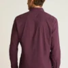 Camicia in flanella leggera elasticizzata