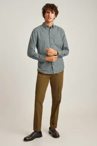 Camicia in flanella tecnica