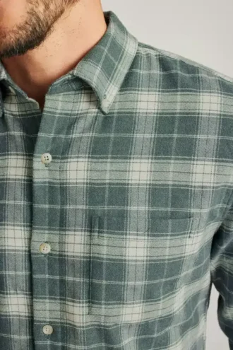 Camicia in flanella tecnica