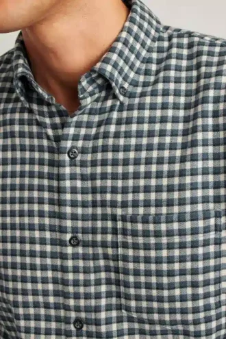 Camicia in flanella tecnica
