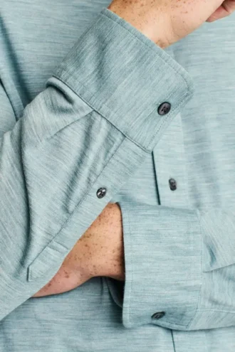 Camicia in lana merino