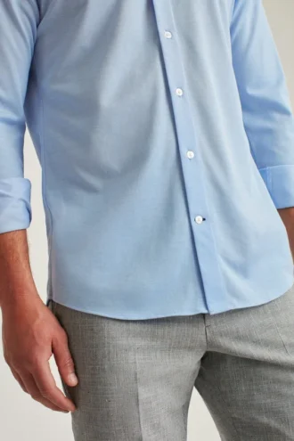 Camicia in maglia piqué