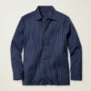Camicia oversize in cotone e lino elasticizzato