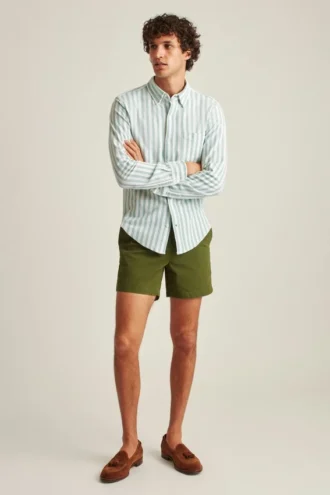 Camicia Oxford in maglia