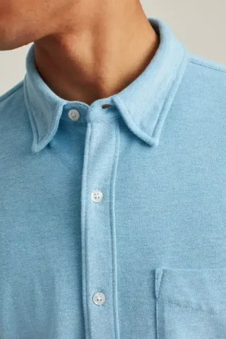 Camicia Oxford in maglia