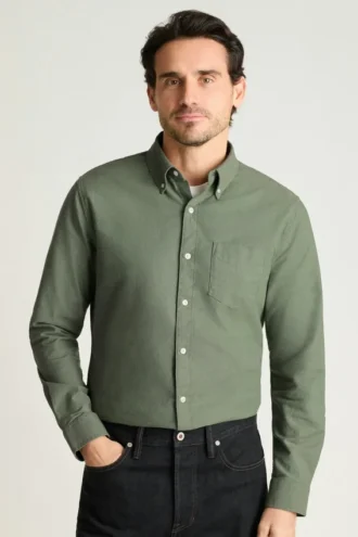 Camicia Oxford per tutti i giorni: classica camicia Oxford button-down
