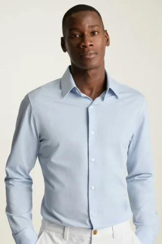 Camicia Tech Button Down in piqué tecnico