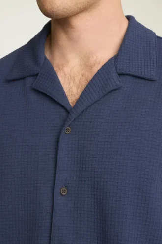 Camicie da uomo in maglia a nido d’ape | Capi morbidi ed eleganti