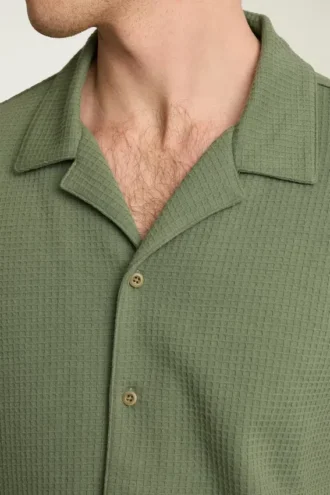 Camicie da uomo in maglia a nido d’ape | Capi morbidi ed eleganti