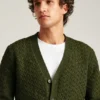 Cardigan a trecce
