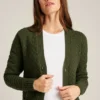 Cardigan a trecce